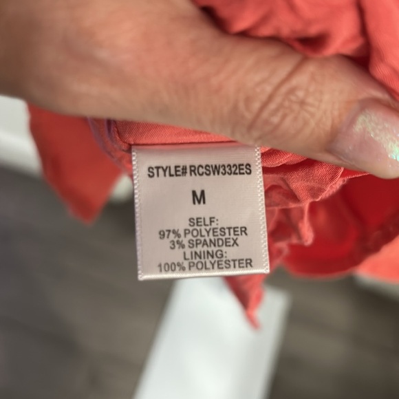 Louna Coral Tie Back Romper RTR - Picture 10 of 10